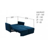 PMW - RENO 3F Sofa z funkcją spania