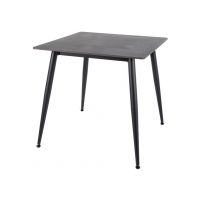 SIGNAL - RION Stół 80x80x76h | Czarny