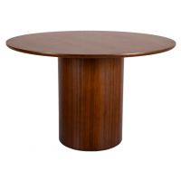 SIGNAL - RONDO Stoł fi 120cm | Orzech