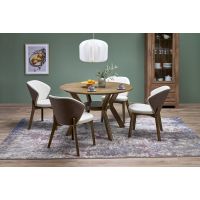 HALMAR - RUPERT Stół 120x77 | orzech