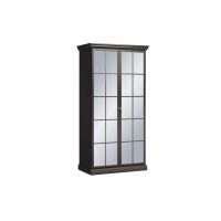 GAŁA MEBLE - LUCCA Czarny Grafit Szafa S2DL