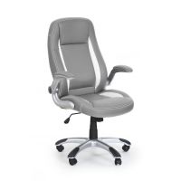 HALMAR - SATURN Fotel Obrotowy | Popiel | DOSTĘPNY OD RĘKI