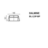 Meblomak - DALMINE Sofa 2,5-osob. BL-2,5P-BP z pojemnikiem