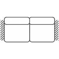 FENIKS MEBLE - MOTION Sofa 2,5BB bez boków