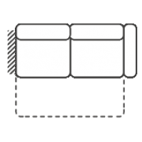 FENIKS MEBLE - MOTION Sofa 2,5FR funkcja z bokiem prawym