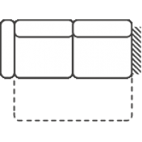 FENIKS MEBLE - MOTION Sofa 2,5FL funkcja z bokiem lewym