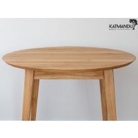 KATMANDU MEBLE - ORBETELLO Stół okrągły 110 | Dąb | KULS90T