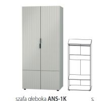 Restol - ANNE Szafa ANS -1K | Kaszmir
