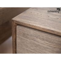 KATMANDU MEBLE - ADRIA Szafka nocna stojąca | Dąb dymiony | PRHADRIA01DD