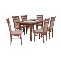 STOLMEB - Stół Darek 130x90 naturalna okleina