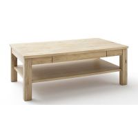 MC AKCENT - SANTORI Stolik kawowy SAN17.T65 | blat okleina naturalna dębowa