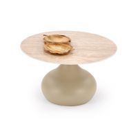 HALMAR - TIMOR 2 Ława | Spiek - trawertyn/kaszmir