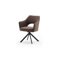MC AKCENT - TONALA S Krzesło | Z obrotem siedziska | Tkanina cappuccino | TO4S79CX