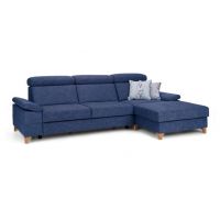 UNIMEBEL - LUNO Narożnik z funkcją spania i pojemnikiem