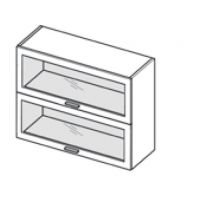 LAYMAN - NAVIA Szafka WOW 6/72 Szafka górna 60 cm 2 klapy 2 witryny