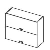 LAYMAN - BLANKA Szafka WPO 8/72 górna 80 cm 2 klapy