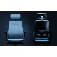 NOWY STYL - XILIUM Fotel Obrotowy SWIVEL CHAIR UPH/P BLACK | Oparcie - Tapicerowane | Zgodny z Rozporządzeniem z 2023 roku