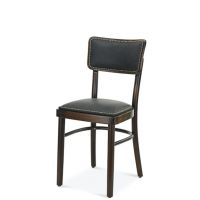 FAMEG - NOVO Krzesło A-9610/6 | siedzisko i oparcie tapicerowane | pinezki