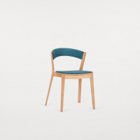 PAGED - ARCHER Krzesło dąb | tapicerowane siedzisko i oparcie