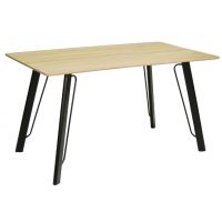 MOSKAŁA MEBLE - Stół Atlanta 140x80 | Dąb sonoma