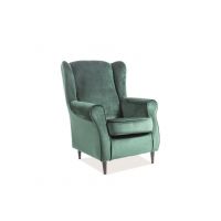 SIGNAL - BARON Velvet Fotel | Velvet tkanina | Zielony | Bluvel 78 | z PL