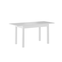 FURNITEX - ST2-FX Stół | Rozkładany | 120-160x70x76 | Biały