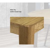 ORTUS - PAOLO Dąb Stół okrągły | Rozkładany | Lite drewno