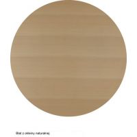 FAMEG - BASIC Blat 80 | Naturalna okleina buk | Grubość blatu 3,5 cm