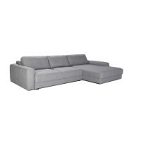 Bydgoskie Meble - BOURBON Narożnik 2DL-M.REC//M.REC-2DL | Z funkcją spania i pojemnkiem | Bez dodatkowych poduszek