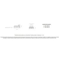 WERSAL - CARLOS Łóżko Kontynentalne Elektrycznie Sterowane 180x200 | Materac Pocket | Materac Pocket