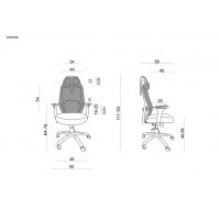 UNIQUE MEBLE - CHESTER Fotel Obrotowy W-213C-4 | Zgodny z Rozporządzeniem z 2023 roku