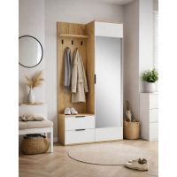 HALMAR - CORAL Przedpokój | dąb złoty/biały | z PL