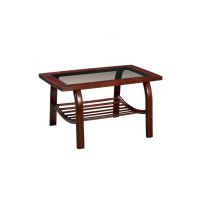 UNIMEBEL - ŁAWA D-15 blat z szybą