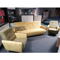 UNIMEBEL - DOZZA ZESTAW WYPOCZYNKOWY Wersalka +2 Fotele | DOSTĘPNY OD RĘKI