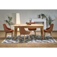 HALMAR - EDMONDO Stół rozkładany | dąb naturalny | z PL