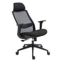 FURNITEX - FB26-FX (B) Fotel obrotowy | Czarny