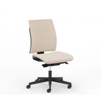 NOWY STYL - INTRATA MANAGER Fotel obrotowy menadżerski M-21 FS | Oparcie tapicerowane i niskie | Regulowane podparcie lędźwi | Ognioodporna pianka