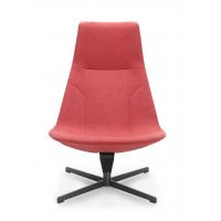 PROFIM - CHIC LOUNGE Fotel A10F | Oparcie wysokie | Baza 4-ramienna