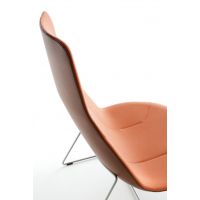 PROFIM - CHIC LOUNGE Fotel A10V3 | Oparcie wysokie | Stelaż z metalowego pręta