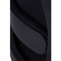 GROSPOL - NICO Fotel Obrotowy B HD Black | Mechanizm Synchro Self SF2 | Podstawa Czarna / Chrom | Podłokietniki R1