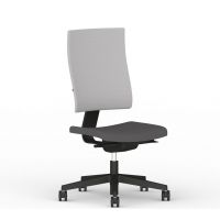 NOWY STYL - 4ME Fotel Obrotowy BL SOFT SEAT ESP | Oparcie Tapicerowane | Wersja Czarna BL | Zgodny z Rozporządzeniem z 2023 roku