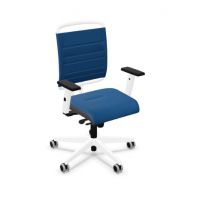 NOWY STYL - @-SENSE Fotel obrotowy PLUS-PW-W FS | Oparcie zgrzewane w technologii ultradźwiękowej | Mechanizm FS | Wersja WHITE