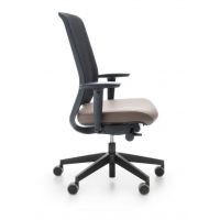 PROFIM - VERIS NET Fotel obrotowy 100SFL | Siedzisko wysuwane | Pochylenie oparcia i siedziska