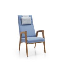 UNIMEBEL - NANO Fotel drewno jesion