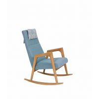 UNIMEBEL - NANO Fotel bujany drewno jesion
