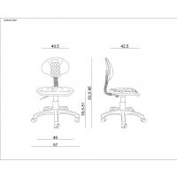UNIQUE MEBLE - GORION Fotel Obrotowy 5001 | Specjalistyczny