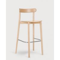 PAGED - ICHO H-4420 Krzesło Barowe | Gładkie | Buk | Kont.