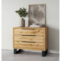 HELVETIA MEBLE WIERUSZÓW - HALLE S Komoda 3SZ | 24NONG27