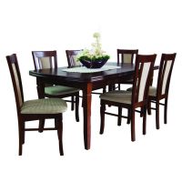 STOLMEB - Stół Wojtek 180x90+2x40 okleina naturalna