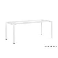 UNIQUE MEBLE - PASON - MANAGER DESK Stelaż | Metalowy | Biały | 150x80 cm